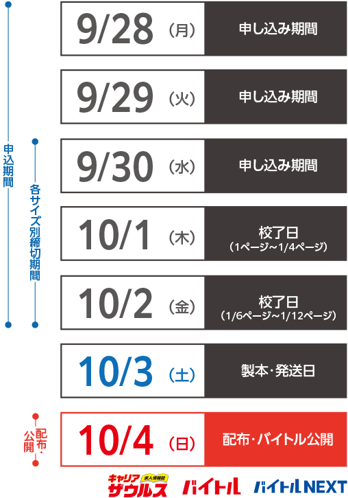 今週のスケジュールsp